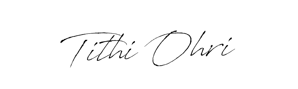 Also You can easily find your signature by using the search form. We will create Tithi Ohri name handwritten signature images for you free of cost using Antro_Vectra sign style. Tithi Ohri signature style 6 images and pictures png