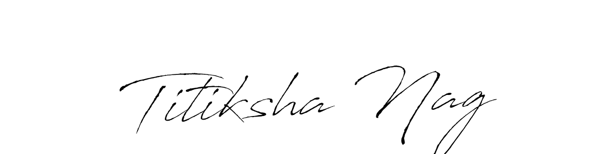 Here are the top 10 professional signature styles for the name Titiksha Nag. These are the best autograph styles you can use for your name. Titiksha Nag signature style 6 images and pictures png