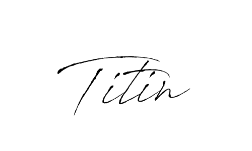 Also You can easily find your signature by using the search form. We will create Titin name handwritten signature images for you free of cost using Antro_Vectra sign style. Titin signature style 6 images and pictures png