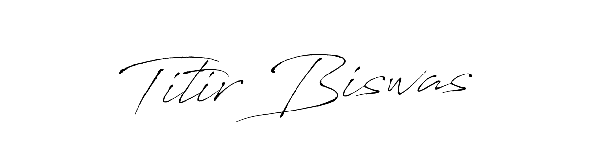 How to make Titir Biswas signature? Antro_Vectra is a professional autograph style. Create handwritten signature for Titir Biswas name. Titir Biswas signature style 6 images and pictures png
