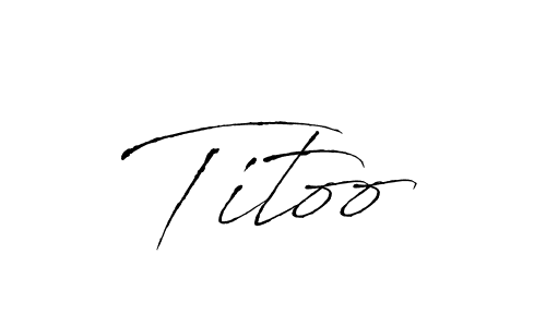 Make a short Titoo signature style. Manage your documents anywhere anytime using Antro_Vectra. Create and add eSignatures, submit forms, share and send files easily. Titoo signature style 6 images and pictures png