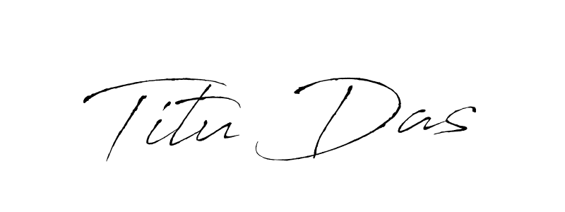 Titu Das stylish signature style. Best Handwritten Sign (Antro_Vectra) for my name. Handwritten Signature Collection Ideas for my name Titu Das. Titu Das signature style 6 images and pictures png