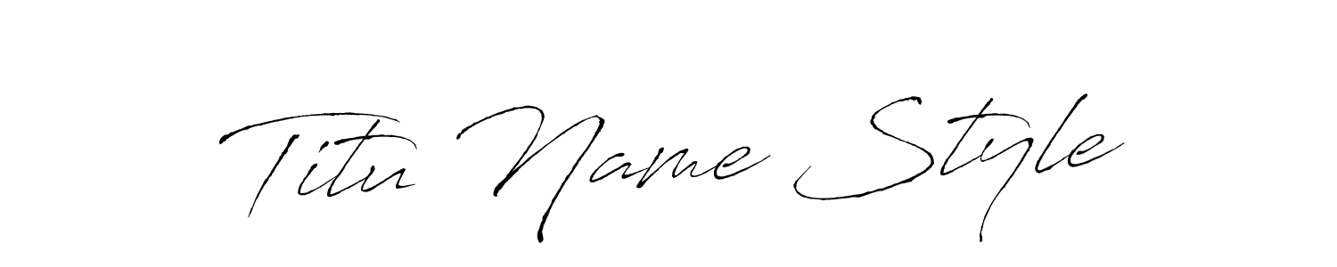 You can use this online signature creator to create a handwritten signature for the name Titu Name Style. This is the best online autograph maker. Titu Name Style signature style 6 images and pictures png