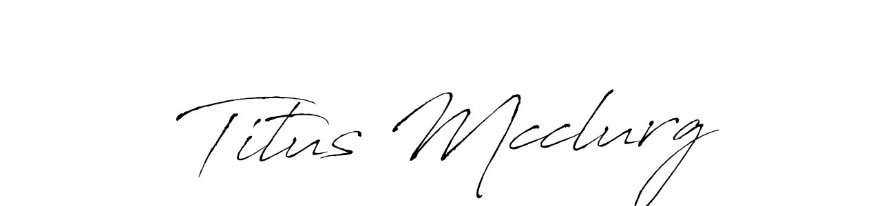 It looks lik you need a new signature style for name Titus Mcclurg. Design unique handwritten (Antro_Vectra) signature with our free signature maker in just a few clicks. Titus Mcclurg signature style 6 images and pictures png