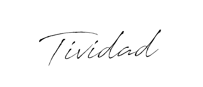 Similarly Antro_Vectra is the best handwritten signature design. Signature creator online .You can use it as an online autograph creator for name Tividad. Tividad signature style 6 images and pictures png