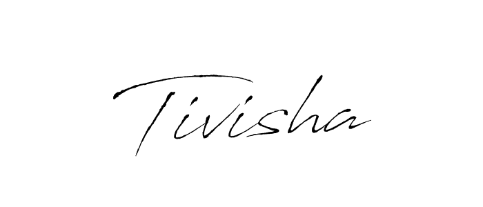 Make a beautiful signature design for name Tivisha. With this signature (Antro_Vectra) style, you can create a handwritten signature for free. Tivisha signature style 6 images and pictures png