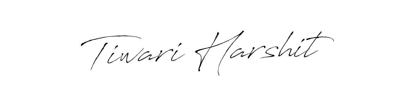 You should practise on your own different ways (Antro_Vectra) to write your name (Tiwari Harshit) in signature. don't let someone else do it for you. Tiwari Harshit signature style 6 images and pictures png