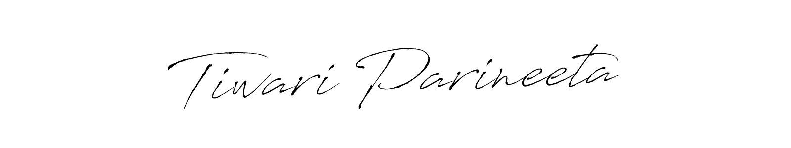 Similarly Antro_Vectra is the best handwritten signature design. Signature creator online .You can use it as an online autograph creator for name Tiwari Parineeta. Tiwari Parineeta signature style 6 images and pictures png