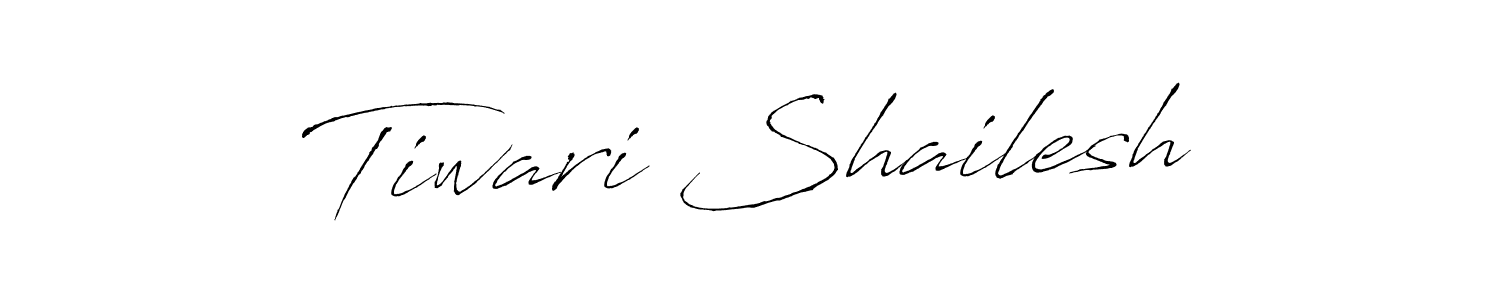 Tiwari Shailesh stylish signature style. Best Handwritten Sign (Antro_Vectra) for my name. Handwritten Signature Collection Ideas for my name Tiwari Shailesh. Tiwari Shailesh signature style 6 images and pictures png