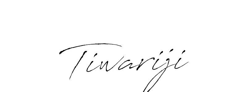 Also we have Tiwariji name is the best signature style. Create professional handwritten signature collection using Antro_Vectra autograph style. Tiwariji signature style 6 images and pictures png