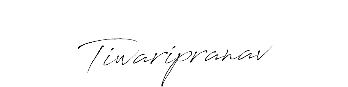 How to make Tiwaripranav signature? Antro_Vectra is a professional autograph style. Create handwritten signature for Tiwaripranav name. Tiwaripranav signature style 6 images and pictures png