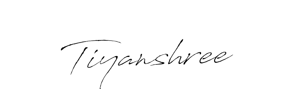 Tiyanshree stylish signature style. Best Handwritten Sign (Antro_Vectra) for my name. Handwritten Signature Collection Ideas for my name Tiyanshree. Tiyanshree signature style 6 images and pictures png