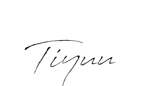 Create a beautiful signature design for name Tiyuu. With this signature (Antro_Vectra) fonts, you can make a handwritten signature for free. Tiyuu signature style 6 images and pictures png