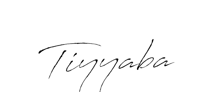 Design your own signature with our free online signature maker. With this signature software, you can create a handwritten (Antro_Vectra) signature for name Tiyyaba. Tiyyaba signature style 6 images and pictures png