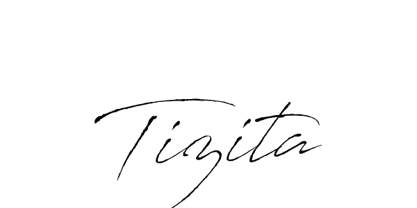 Make a beautiful signature design for name Tizita. With this signature (Antro_Vectra) style, you can create a handwritten signature for free. Tizita signature style 6 images and pictures png