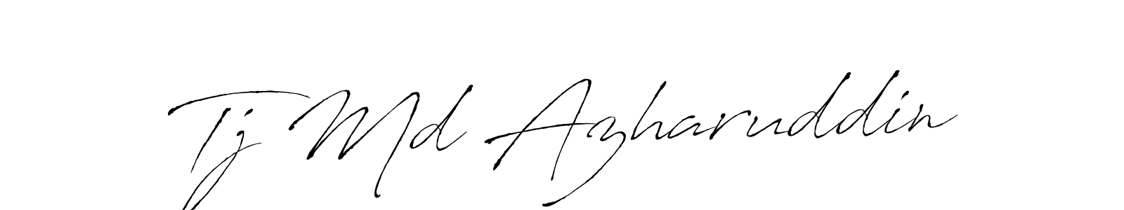 if you are searching for the best signature style for your name Tj Md Azharuddin. so please give up your signature search. here we have designed multiple signature styles  using Antro_Vectra. Tj Md Azharuddin signature style 6 images and pictures png
