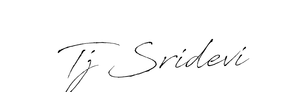 This is the best signature style for the Tj Sridevi name. Also you like these signature font (Antro_Vectra). Mix name signature. Tj Sridevi signature style 6 images and pictures png