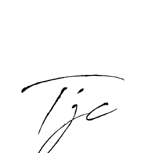 Make a beautiful signature design for name Tjc. With this signature (Antro_Vectra) style, you can create a handwritten signature for free. Tjc signature style 6 images and pictures png