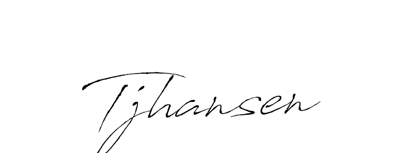 The best way (Antro_Vectra) to make a short signature is to pick only two or three words in your name. The name Tjhansen include a total of six letters. For converting this name. Tjhansen signature style 6 images and pictures png