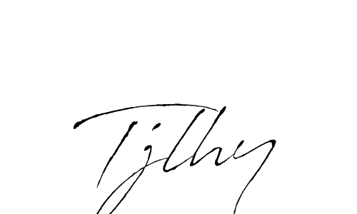 The best way (Antro_Vectra) to make a short signature is to pick only two or three words in your name. The name Tjlhy include a total of six letters. For converting this name. Tjlhy signature style 6 images and pictures png