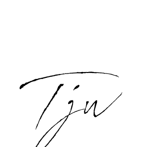 Tjw stylish signature style. Best Handwritten Sign (Antro_Vectra) for my name. Handwritten Signature Collection Ideas for my name Tjw. Tjw signature style 6 images and pictures png