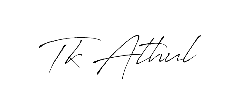 if you are searching for the best signature style for your name Tk Athul. so please give up your signature search. here we have designed multiple signature styles  using Antro_Vectra. Tk Athul signature style 6 images and pictures png