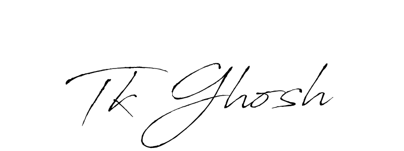 The best way (Antro_Vectra) to make a short signature is to pick only two or three words in your name. The name Tk Ghosh include a total of six letters. For converting this name. Tk Ghosh signature style 6 images and pictures png