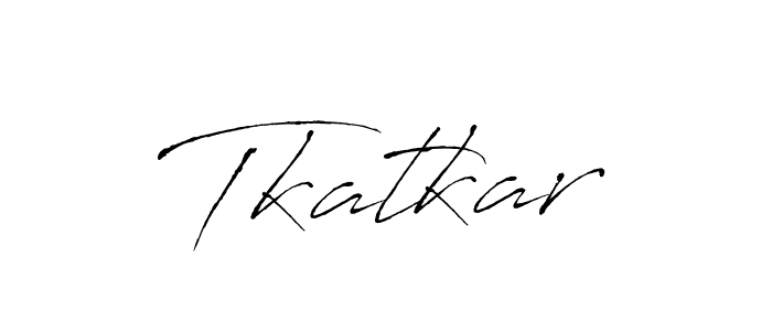 if you are searching for the best signature style for your name Tkatkar. so please give up your signature search. here we have designed multiple signature styles  using Antro_Vectra. Tkatkar signature style 6 images and pictures png