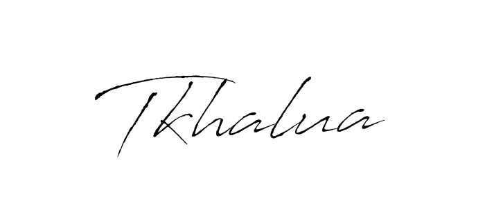 You should practise on your own different ways (Antro_Vectra) to write your name (Tkhalua) in signature. don't let someone else do it for you. Tkhalua signature style 6 images and pictures png