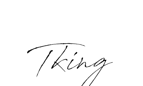 The best way (Antro_Vectra) to make a short signature is to pick only two or three words in your name. The name Tking include a total of six letters. For converting this name. Tking signature style 6 images and pictures png