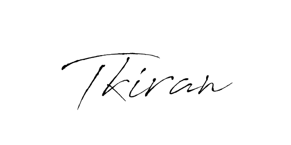 Also You can easily find your signature by using the search form. We will create Tkiran name handwritten signature images for you free of cost using Antro_Vectra sign style. Tkiran signature style 6 images and pictures png