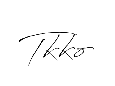 Create a beautiful signature design for name Tkko. With this signature (Antro_Vectra) fonts, you can make a handwritten signature for free. Tkko signature style 6 images and pictures png