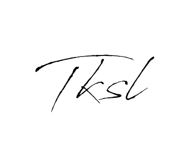 Also You can easily find your signature by using the search form. We will create Tksl name handwritten signature images for you free of cost using Antro_Vectra sign style. Tksl signature style 6 images and pictures png