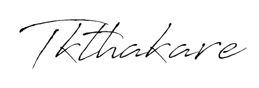 It looks like you need a new signature style for name Tkthakare. Design unique handwritten (Antro_Vectra) signature with our free signature maker in just a few clicks. Tkthakare signature style 6 images and pictures png