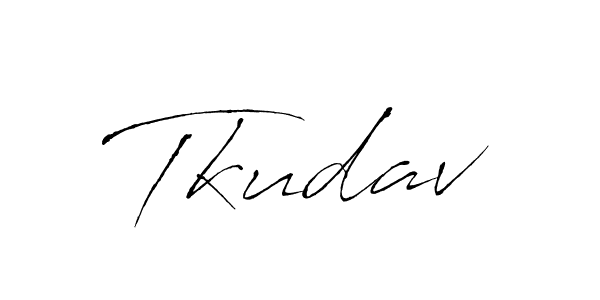 The best way (Antro_Vectra) to make a short signature is to pick only two or three words in your name. The name Tkudav include a total of six letters. For converting this name. Tkudav signature style 6 images and pictures png