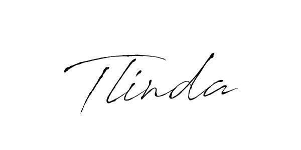 How to make Tlinda name signature. Use Antro_Vectra style for creating short signs online. This is the latest handwritten sign. Tlinda signature style 6 images and pictures png