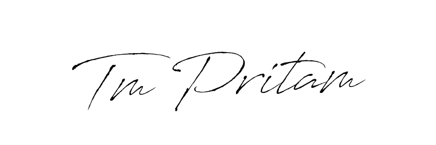 Once you've used our free online signature maker to create your best signature Antro_Vectra style, it's time to enjoy all of the benefits that Tm Pritam name signing documents. Tm Pritam signature style 6 images and pictures png