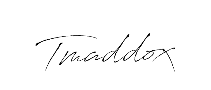 Create a beautiful signature design for name Tmaddox. With this signature (Antro_Vectra) fonts, you can make a handwritten signature for free. Tmaddox signature style 6 images and pictures png