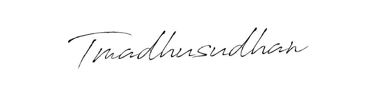 Best and Professional Signature Style for Tmadhusudhan. Antro_Vectra Best Signature Style Collection. Tmadhusudhan signature style 6 images and pictures png