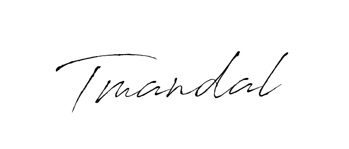 Antro_Vectra is a professional signature style that is perfect for those who want to add a touch of class to their signature. It is also a great choice for those who want to make their signature more unique. Get Tmandal name to fancy signature for free. Tmandal signature style 6 images and pictures png