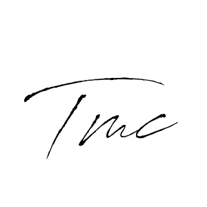 Also You can easily find your signature by using the search form. We will create Tmc name handwritten signature images for you free of cost using Antro_Vectra sign style. Tmc signature style 6 images and pictures png