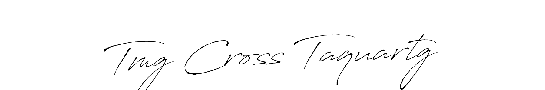 The best way (Antro_Vectra) to make a short signature is to pick only two or three words in your name. The name Tmg Cross Taquartg include a total of six letters. For converting this name. Tmg Cross Taquartg signature style 6 images and pictures png