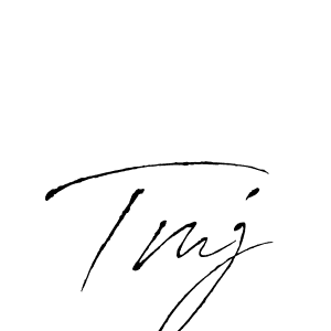 It looks lik you need a new signature style for name Tmj. Design unique handwritten (Antro_Vectra) signature with our free signature maker in just a few clicks. Tmj signature style 6 images and pictures png
