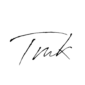 How to make Tmk name signature. Use Antro_Vectra style for creating short signs online. This is the latest handwritten sign. Tmk signature style 6 images and pictures png