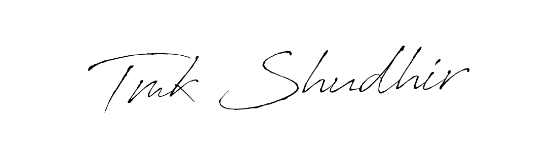 Once you've used our free online signature maker to create your best signature Antro_Vectra style, it's time to enjoy all of the benefits that Tmk Shudhir name signing documents. Tmk Shudhir signature style 6 images and pictures png