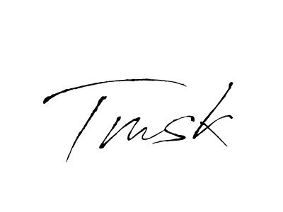 The best way (Antro_Vectra) to make a short signature is to pick only two or three words in your name. The name Tmsk include a total of six letters. For converting this name. Tmsk signature style 6 images and pictures png