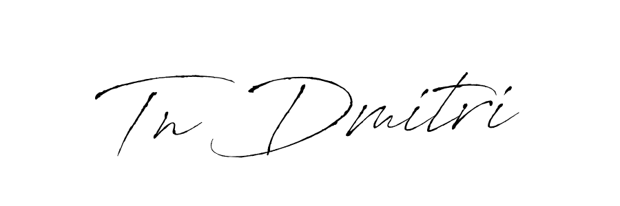 Tn Dmitri stylish signature style. Best Handwritten Sign (Antro_Vectra) for my name. Handwritten Signature Collection Ideas for my name Tn Dmitri. Tn Dmitri signature style 6 images and pictures png