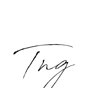 Also we have Tng name is the best signature style. Create professional handwritten signature collection using Antro_Vectra autograph style. Tng signature style 6 images and pictures png