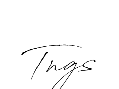 The best way (Antro_Vectra) to make a short signature is to pick only two or three words in your name. The name Tngs include a total of six letters. For converting this name. Tngs signature style 6 images and pictures png