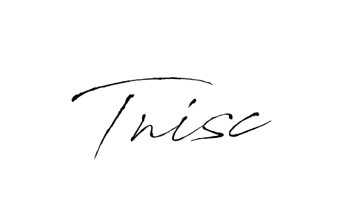 How to make Tnisc name signature. Use Antro_Vectra style for creating short signs online. This is the latest handwritten sign. Tnisc signature style 6 images and pictures png